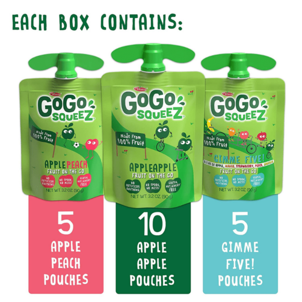 GoGo squeeZ Applesauce, Variety Pack - Image 2