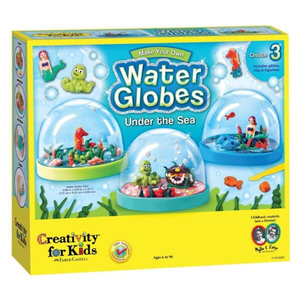 Creativity for Kids Make Your Own Water Globes - Under the Sea Snow Globes