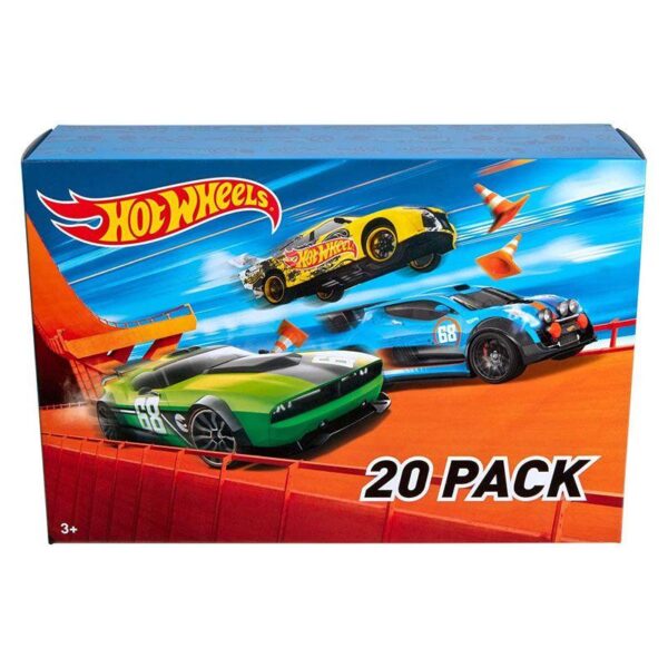 Hot Wheels 20 Cars Gift Pack, Styles May Vary