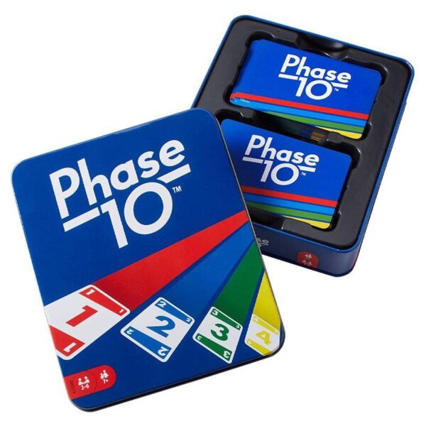 Mattel Games: The Official Phase 10 Tin - Image 2