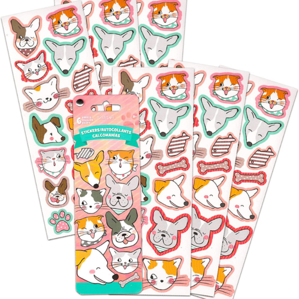 Girl Kindi Kids Doll Sticker Set Kindi Kids Party Supplies Bundle - Image 2